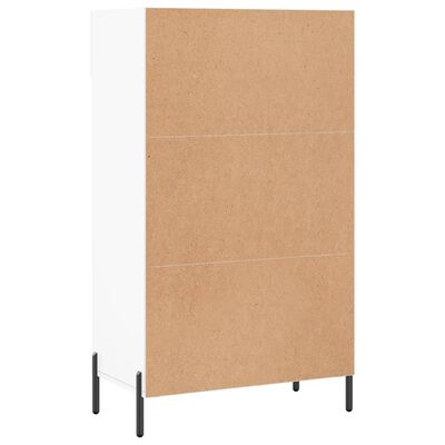 vidaXL Shoe Cabinet White 60x35x105 cm Engineered Wood