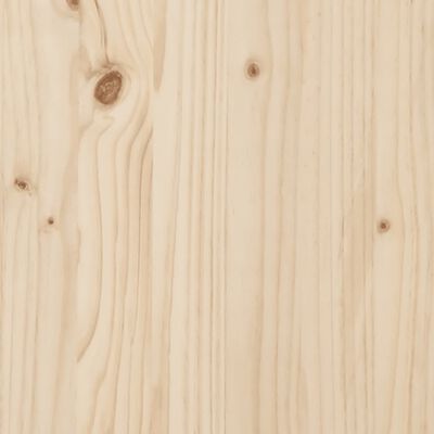 vidaXL Planter 77x25x66 cm Solid Wood Pine