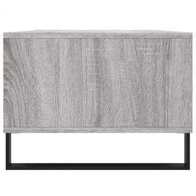 vidaXL Coffee Table Grey Sonoma 90x50x36.5 cm Engineered Wood