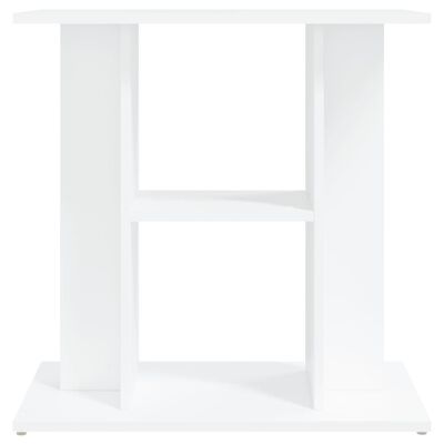 vidaXL Aquarium Stand White 60x30x60 cm Engineered Wood