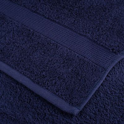 vidaXL Premium Sauna Towels SOLUND 2pcs Navy Blue 80x200cm 600gsm