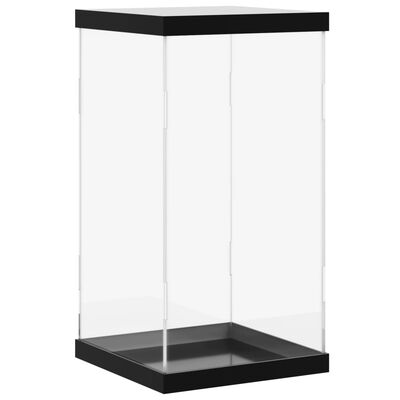 vidaXL Display Box Transparent 20x20x38 cm Acrylic