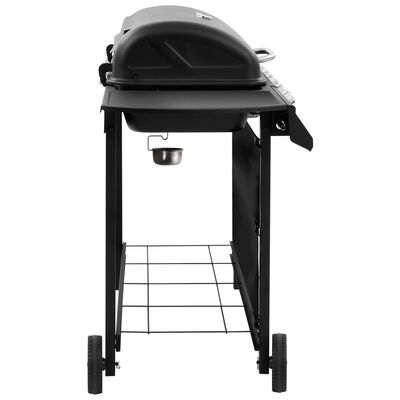 vidaXL Gas BBQ Grill with 6 Burners Black