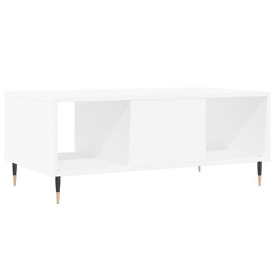 vidaXL Coffee Table White 90x50x36.5 cm Engineered Wood