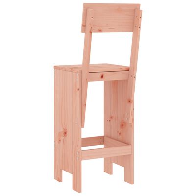 vidaXL Bar Stools 2 pcs 40x48.5x115.5 cm Solid Wood Douglas