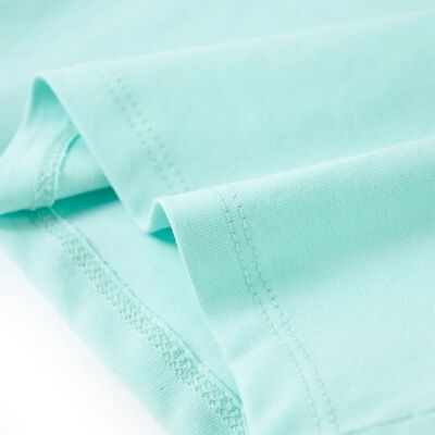 Kids' T-shirt with Short Sleeves Light Aqua 116