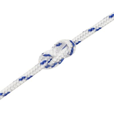 vidaXL Boat Rope White 2 mm 250 m Polypropylene