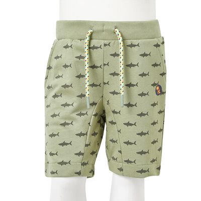 Kids' Shorts with Drawstring Light Khaki 116