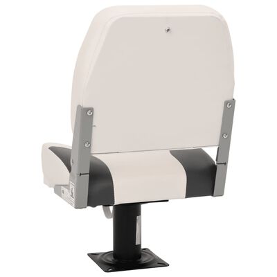 vidaXL Boat Seat with Pedestal 360° Rotatable