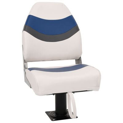 vidaXL Boat Seat with Pedestal 360° Rotatable