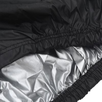 vidaXL Bike Cover Black 200x85x110 cm 190T Oxford