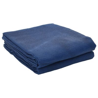 vidaXL Camping Floor Mat Blue 4x3 m