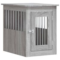 vidaXL Dog Crate Furniture Grey Sonoma 45x62x59 cm Engineered Wood