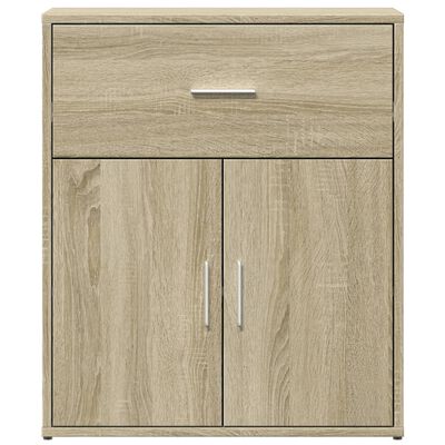 vidaXL Sideboard Sonoma Oak 60x31x70 cm Engineered Wood