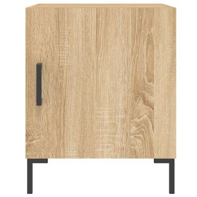 vidaXL Bedside Cabinet Sonoma Oak 40x40x50 cm Engineered Wood