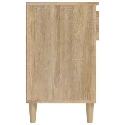 vidaXL Shoe Cabinet Sonoma Oak 102x36x60 cm Engineered Wood