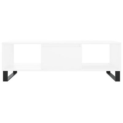 vidaXL Coffee Table White 104x60x35 cm Engineered Wood