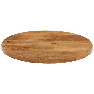 vidaXL Table Top Ø 40x3.8 cm Round Solid Wood Mango