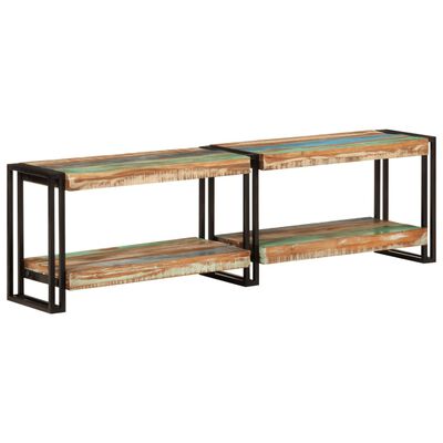 vidaXL TV Cabinet 140x30x40 cm Solid Wood Reclaimed