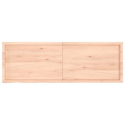 vidaXL Table Top 180x60x(2-6) cm Untreated Solid Wood Oak