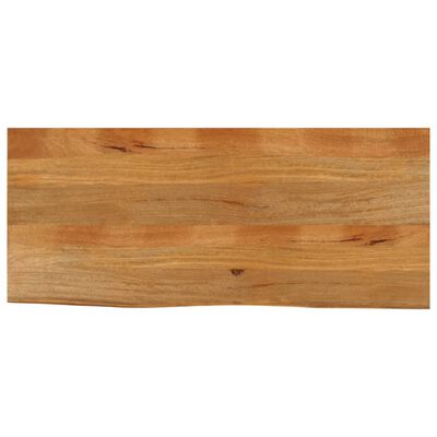 vidaXL Table Top Live Edge 140x60x2.5 cm Solid Wood Mango