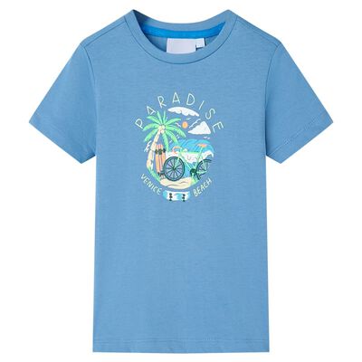 Kids' T-shirt Medium Blue 128