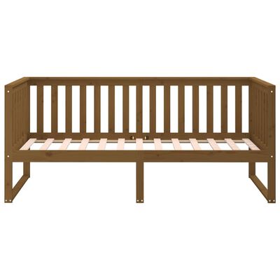 vidaXL Day Bed without Mattress Honey Brown 90x200 cm Solid Wood Pine