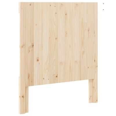 vidaXL Headboard 90x104 cm Solid Wood Pine