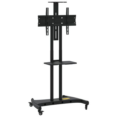 vidaXL TV Stand on Wheels 32-70 Inch Screen Max VESA 600x400 mm 60kg