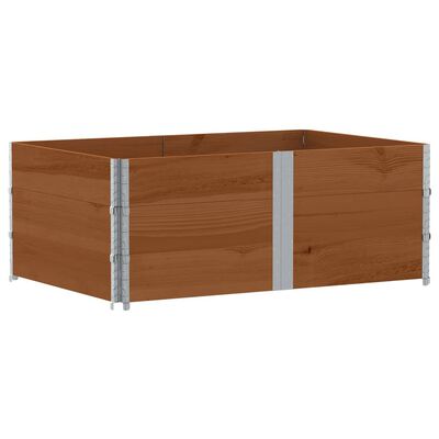 vidaXL Garden Planter Brown 150x100 cm Solid Wood Pine