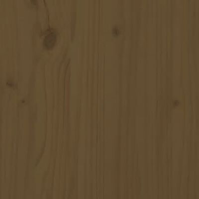 vidaXL Pallet Bed Honey Brown 120x200 cm Solid Wood Pine