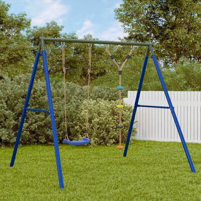 vidaXL Outdoor Swing Set with Swing and Disc Swing