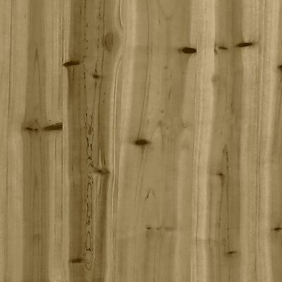 vidaXL Garden Planter 60x40x50 cm Impregnated Wood Pine