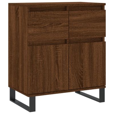 vidaXL Sideboard Brown Oak 60x35x70 cm Engineered Wood