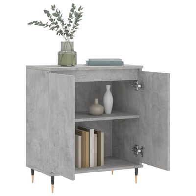 vidaXL Sideboard Concrete Grey 60x35x70 cm Engineered Wood