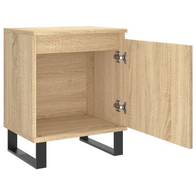 vidaXL Bedside Cabinets 2 pcs Sonoma Oak 40x30x50 cm Engineered Wood