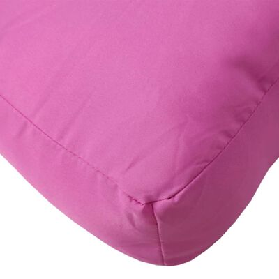 vidaXL Pallet Cushion Pink 60x60x8 cm Oxford Fabric