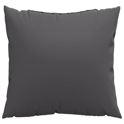 vidaXL Sofa Cushions 4 pcs Anthracite 40x40 cm Fabric