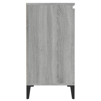 vidaXL Sideboard Grey Sonoma 60x35x70 cm Engineered Wood