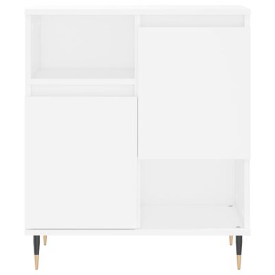 vidaXL Sideboards 2 pcs White Engineered Wood