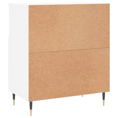 vidaXL Sideboards 2 pcs White Engineered Wood