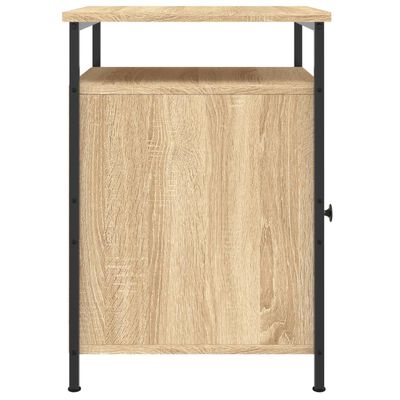 vidaXL Bedside Cabinet Sonoma Oak 40x42x60 cm Engineered Wood