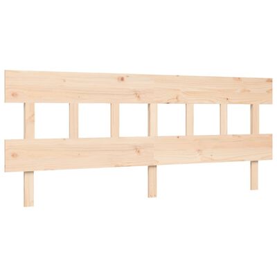 vidaXL Bed Frame without Mattress 200x200 cm Solid Wood