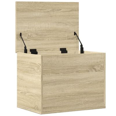 vidaXL Storage Box Sonoma Oak 60x42x46 cm Engineered Wood