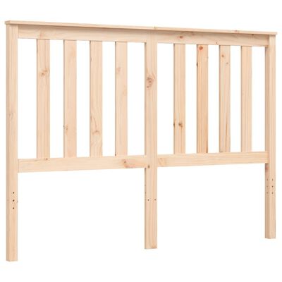 vidaXL Bed Frame without Mattress Small Double Solid Wood