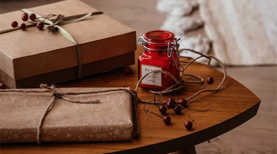 DIY Christmas gift box inspiration