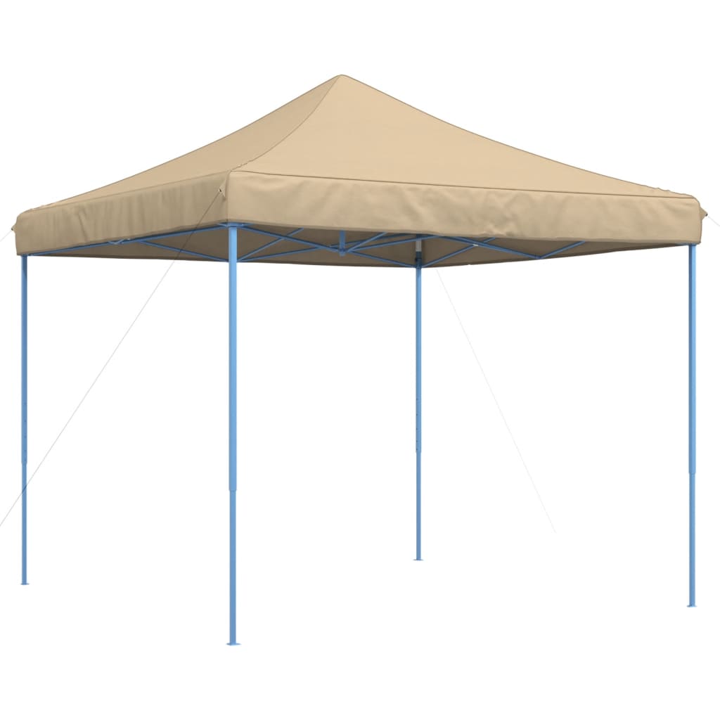 vidaXL Foldable Party Tent Pop-Up Beige 292x292x315 cm