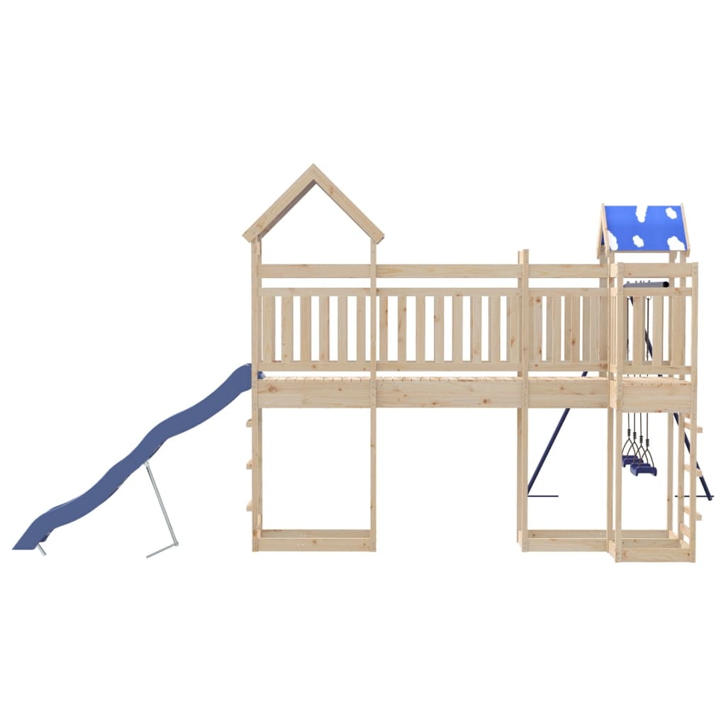 vidaXL Outdoor Playset Solid Wood Pine