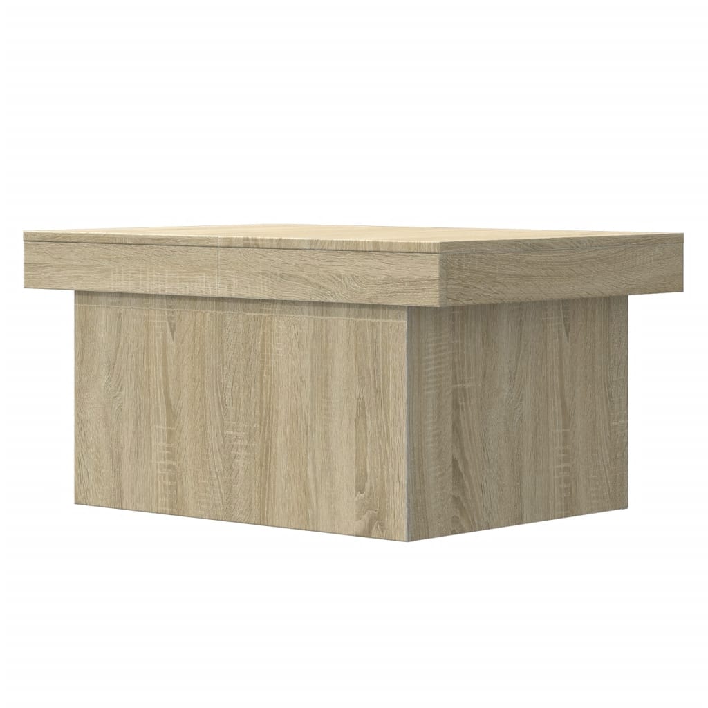 vidaXL Coffee Table Sonoma Oak 100x55x40 cm Engineered Wood