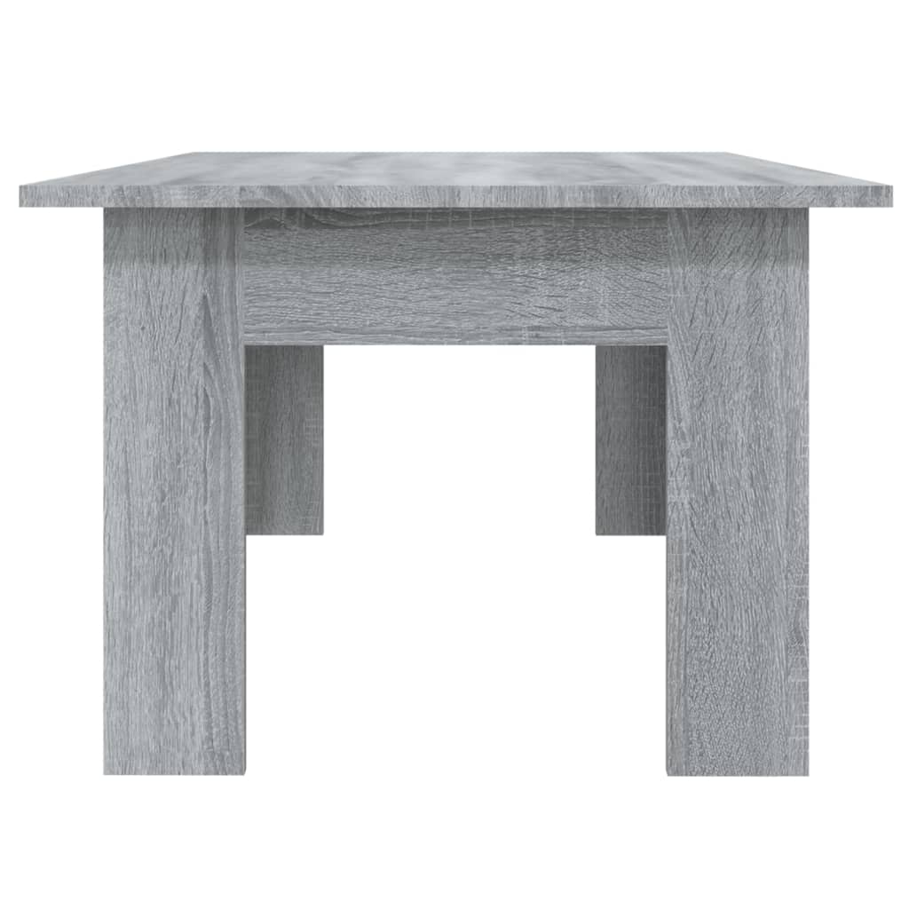 vidaXL Coffee Table Grey Sonoma 100x60x42 cm Engineered Wood